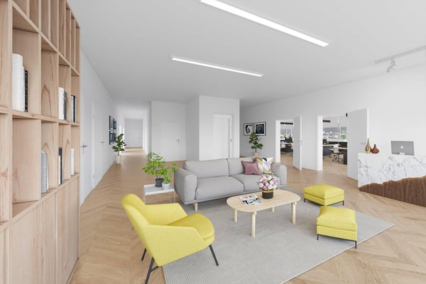 Helle Büroräume 20-130m² mit Aussicht 2