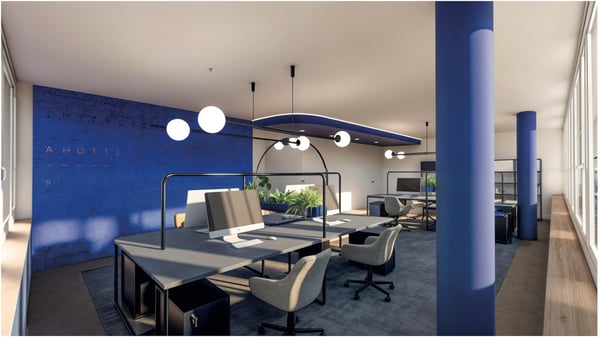 Surfaces de bureaux rénovées de 360m2 aux Cadolles 11