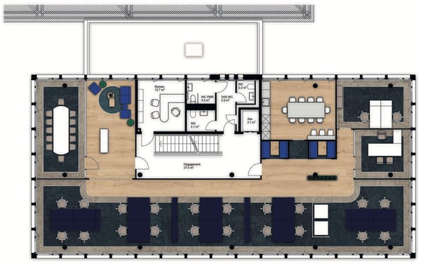 Surfaces rénovées dès 300m² - Les Cadolles 10