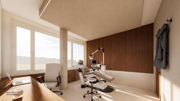 Rez-de-chaussée de 360 m² dans un bâtiment rénové aux Cadolles 13