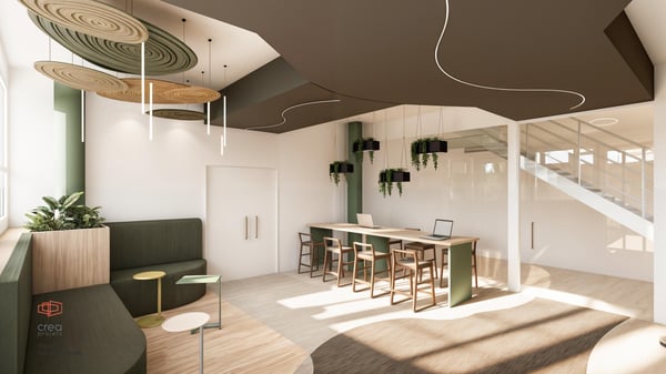 Rez-de-chaussée de 360 m² dans un bâtiment rénové aux Cadolles 8