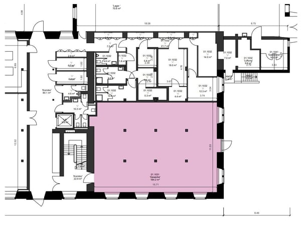 Gewerbefläche am hochfrequentiertem Standort 13