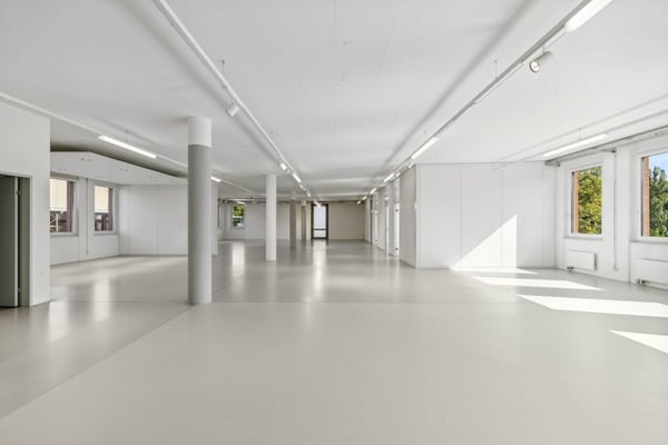 helle Büroräume mit grosszügigem Open Space 4