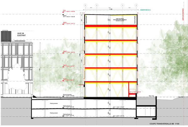 Bâtiment neuf dès 700m2 - Campus the Hive 11