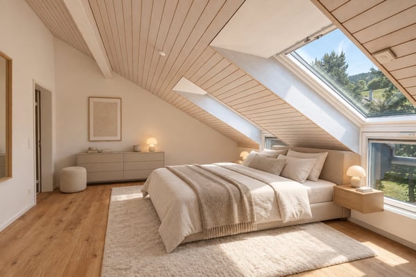 Helle Dachwohnung mit Seesicht 3