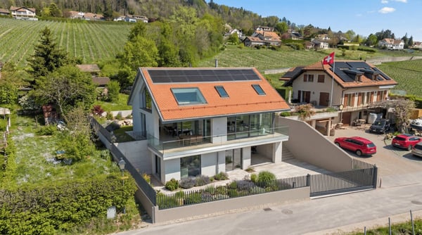 Villa neuve de standing avec vue panoramique sur le lac Léman 3