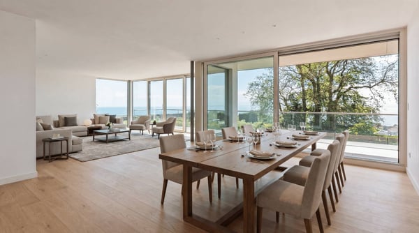 Villa neuve de standing avec vue panoramique sur le lac Léman 1