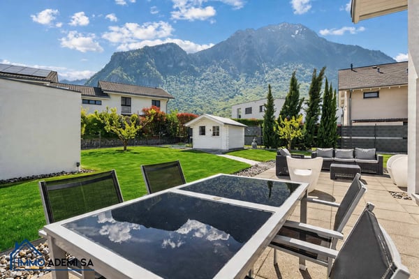 Spacieuse villa individuelle de 269 m² avec 2 logements, sur une parcelle de 1'009 m² au Bouveret ! 9