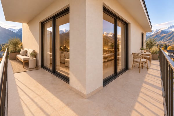 Magnifique attique neuf de 3,5 pièces avec grand balcon à Evionnaz ! 7