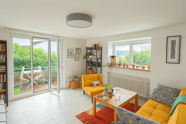 SONNIGER BALKON MIT WEITSICHT BIS AUF DEN UETLIBERG 3