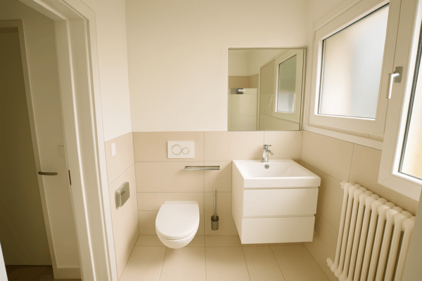 SONNIGER BALKON MIT BLICK INS GRÜNE 5