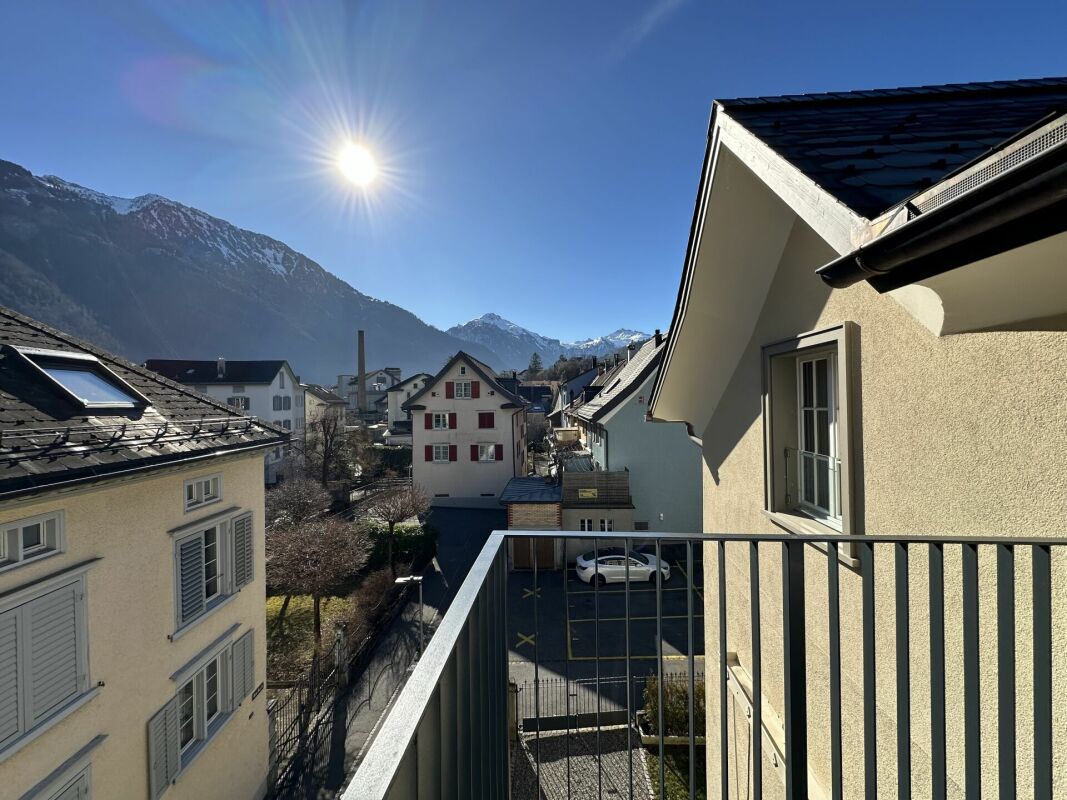 Immeuble d'appartements dans la vieille ville de Glarus