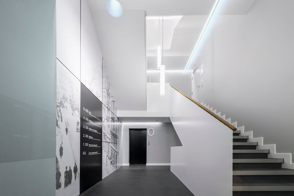 Ausgebaute Büroflächen am Rennweg 3