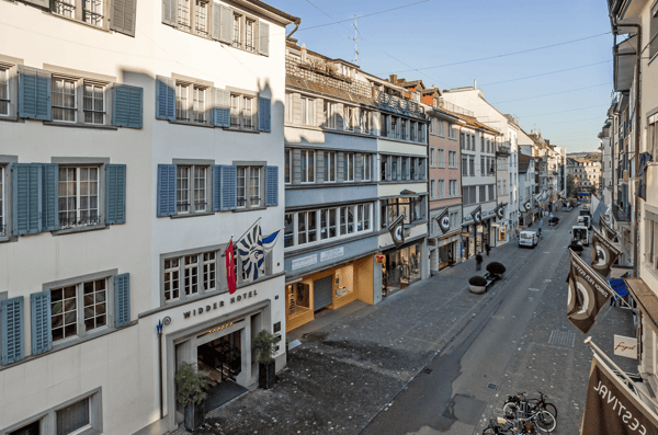 Ausgebaute Büroflächen am Rennweg 1