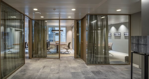 Ausgebaute Büroflächen am Rennweg 2