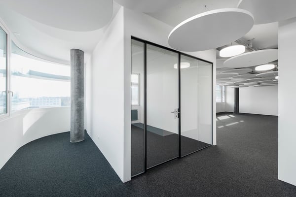 Gekühlte Bürofläche im Geschäftshaus Tic Tric Trac 5