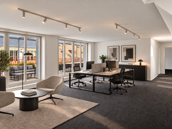 190m² Bürofläche mit Terrasse nur wenige Schritte vom Paradeplatz 2