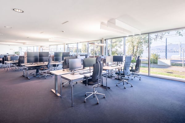 Büroflächen mit Seesicht an der Bellerivestrasse 2