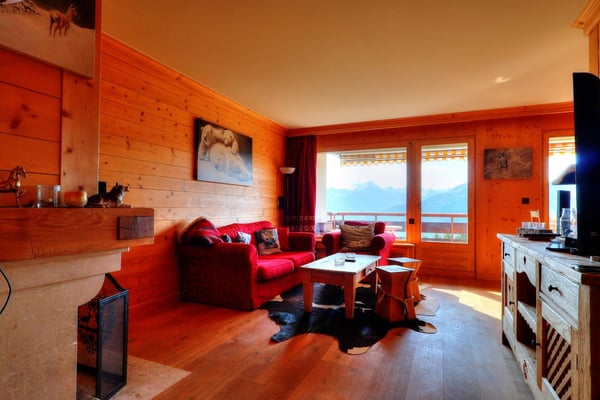 Charme alpin et vue panoramique pour ce splendide 1.5 pièces 3