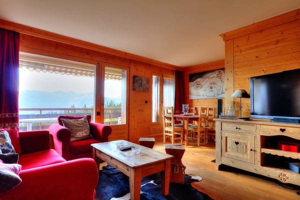 Charme alpin et vue panoramique pour ce splendide 1.5 pièces 6