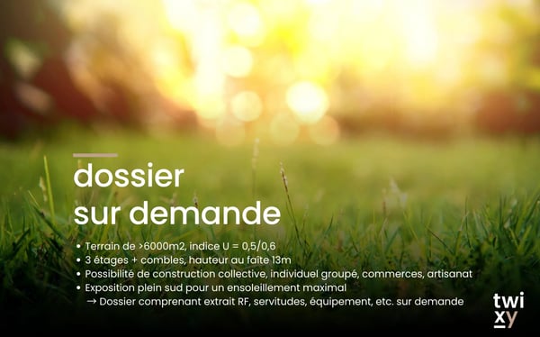 Terrain de 6000m2 fortement constructible 2