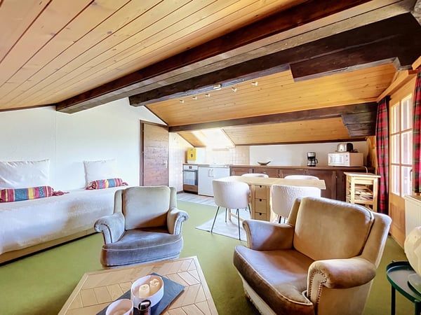 Chalet de charme à Arveyes - Bien rare avec potentiel 13