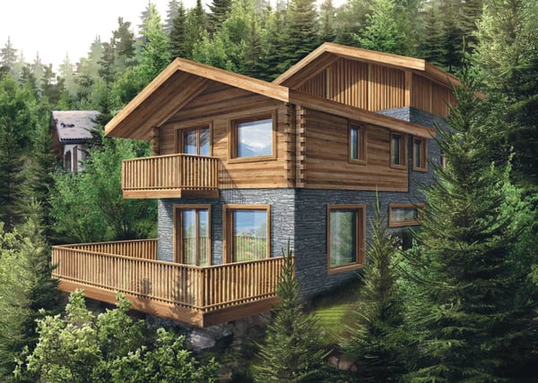 Chalet d'exception avec vue imprenable et ensoleillement optimal 3