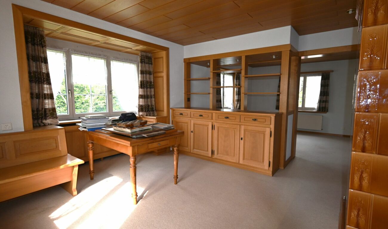 Freistehendes 5.5-Zimmer-Einfamilienhaus mit grossem Garten und Garage