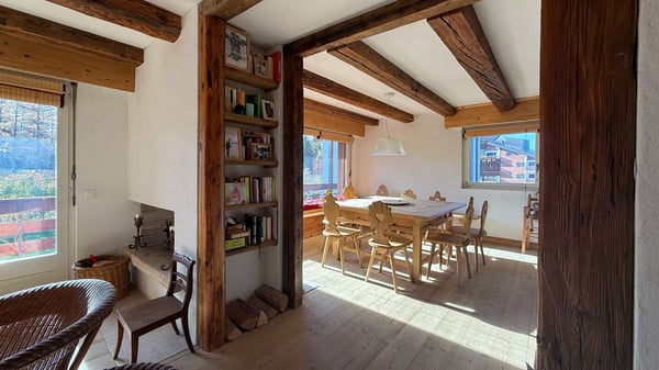 Appartement 1.5 pces avec vue sur le golf Ballesteros à Crans-Montana 2