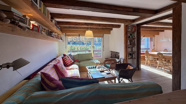 Appartement 1.5 pces avec vue sur le golf Ballesteros à Crans-Montana 1