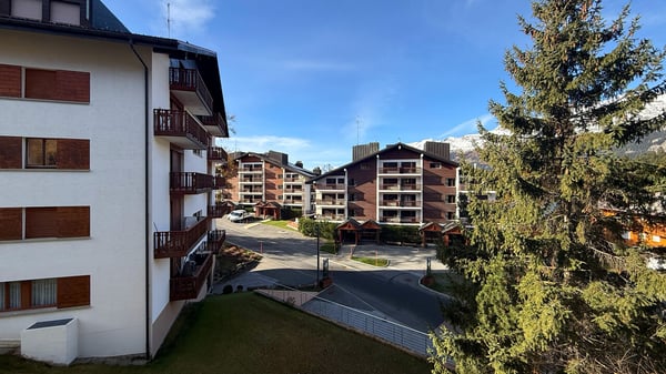 Appartement 1.5 pces avec vue sur le golf Ballesteros à Crans-Montana 11