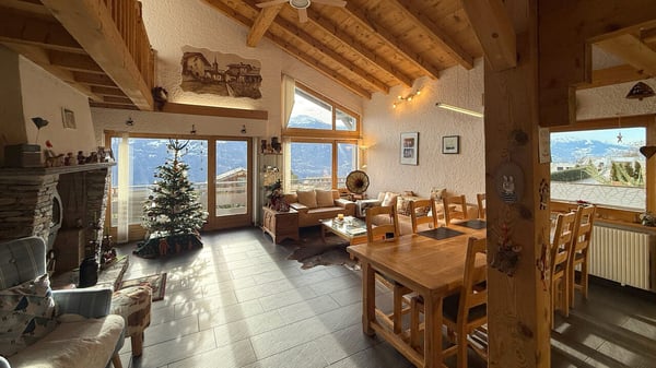 Chalet familial 5.5 pces + Appartement 3.5 pce - Chermignon 1