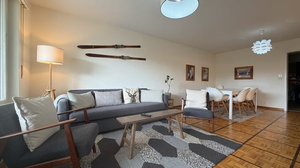 Appartement 3 pièces au centre de Crans avec un grand balcon 2