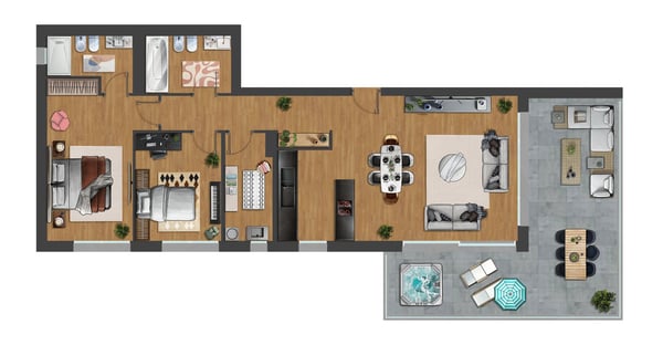 Nuova Residenza TORRETTA - stabile A - Bellinzona / ULTIMO APPARTAMENTO !