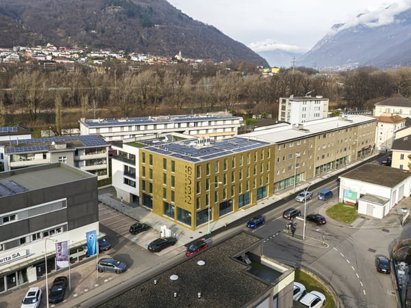 Moderno appartamento (n. 9) di 2.5 locali a Bellinzona 1