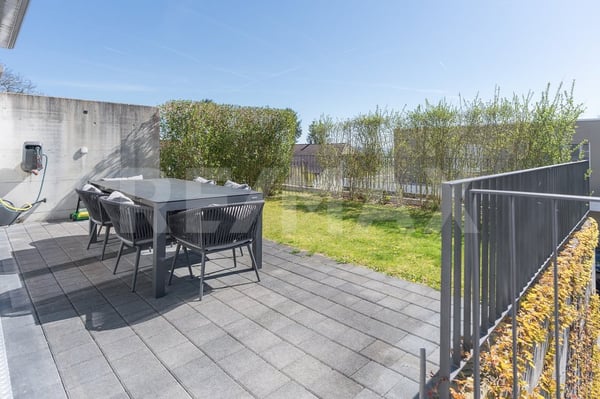 Wohnen im Grünen: 4½Zimmer-Doppelhaushälfte für Familien 6