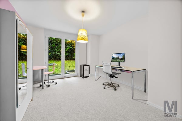 Magnifique duplex de 2.5 pièces avec terrasse et jardin privatif à Pully 10