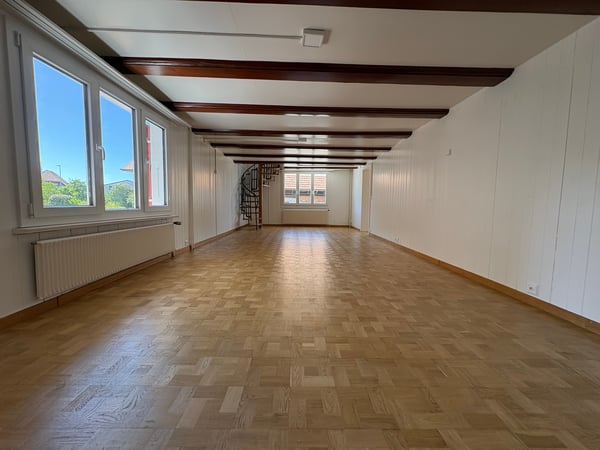 Renovierte 7.5 Zimmerwohnung im Erdgeschoss mit grosser Küche und Badezimmer 3