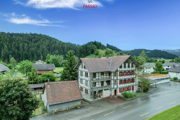 Rentables Mehrfamilienhaus mit 4 Pferdeboxen und Entwicklungspotenzial 1