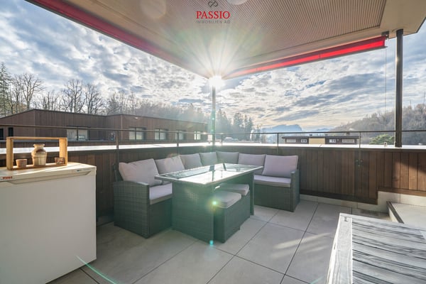 Moderne 1.5-Zimmer-Attikawohnung mit grosser Terrasse & Weitsicht 10