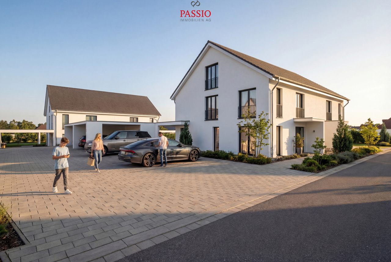 Immobilie in Willadingen - Neubau mit Mitgestaltungsmöglichkeit: Modernes 4.5-Zimmer Doppelhaus - Bild 2