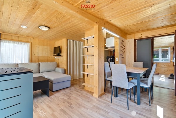 Mobilhome im Chalet-Style mit spektakulärer 3-Gipfel-Sicht 4