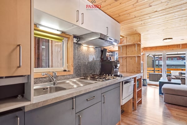 Mobilhome im Chalet-Style mit spektakulärer 3-Gipfel-Sicht 12