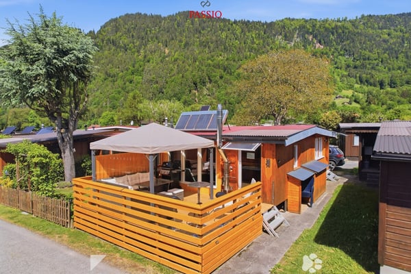 Mobilhome im Chalet-Style mit spektakulärer 3-Gipfel-Sicht 1