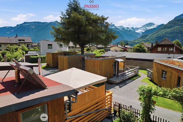 Mobilhome im Chalet-Style mit spektakulärer 3-Gipfel-Sicht 2