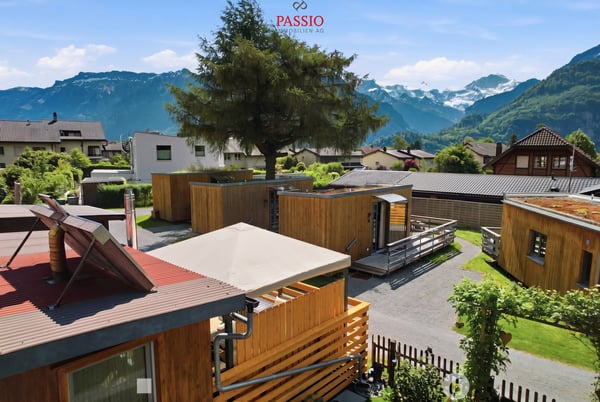 Mobilhome im Chalet-Style mit spektakulärer 3-Gipfel-Sicht 2