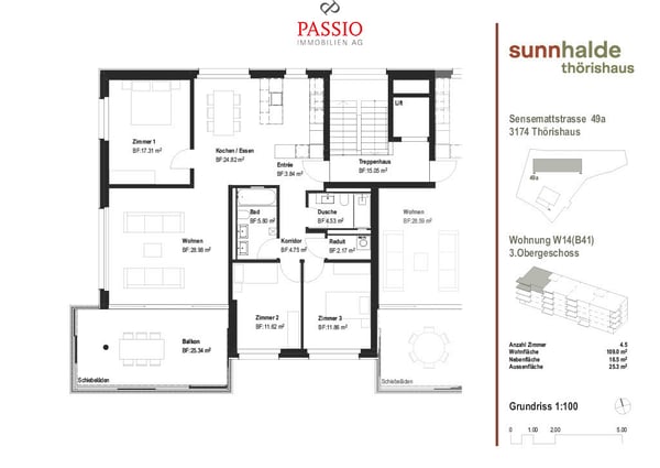 Attraktive 4.5-Zimmer Neubau-Wohnung mit modernem Komfort 3