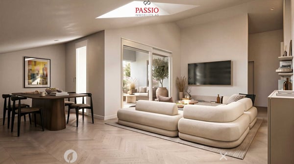 Moderne, zeitlose 3.5-Zimmer-Dachwohnung mit hoher Wohnqualität 3