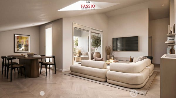 Moderne, zeitlose 2.5-Zimmer-Dachwohnung mit hoher Wohnqualität 3