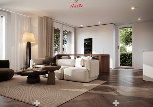 4.5-Zimmer-Erdgeschosswohnung - Modern wohnen mit eigenem Sitzplatz 1